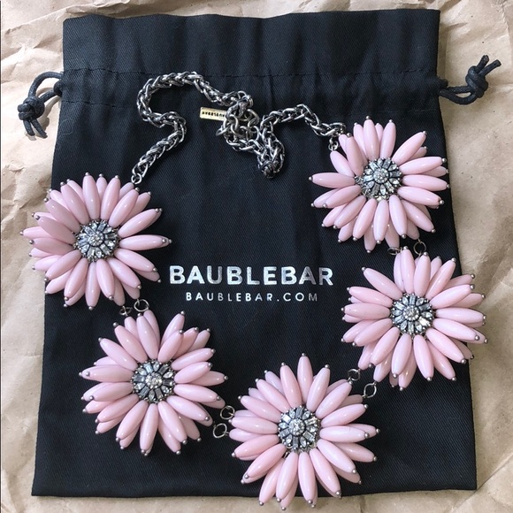 BaubleBar Jewelry - 5 for $25 Baublebar floral necklace with bag